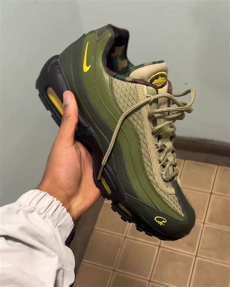 corteiz x nike air max 95 olive|corteiz air max 95.